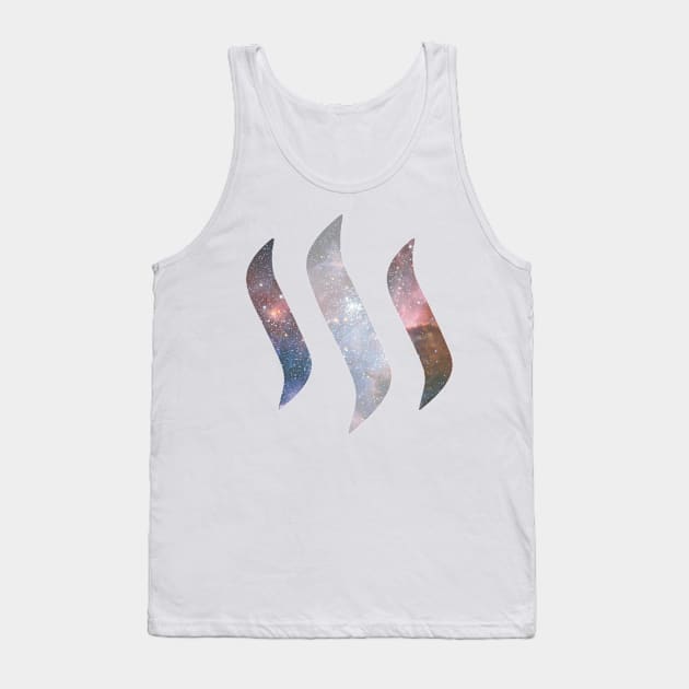 Steem galaxy Tank Top by Klausstaler